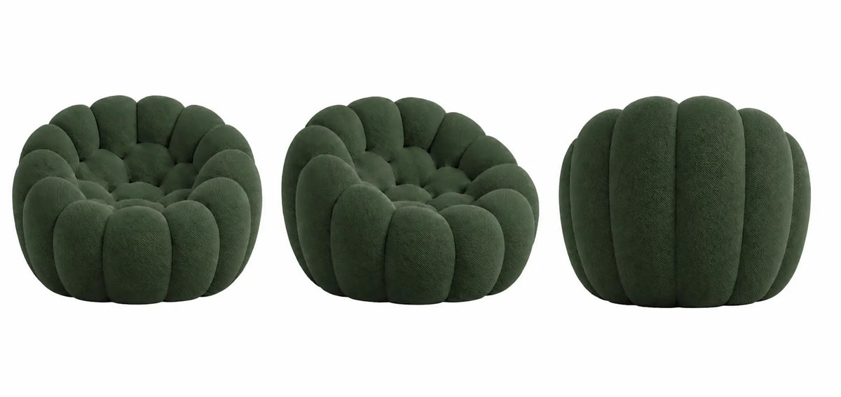 Fauteuil Ellipse — vue de face